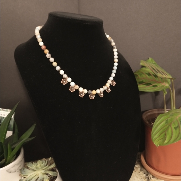 Amazonite necklace - Picture 3 of 10